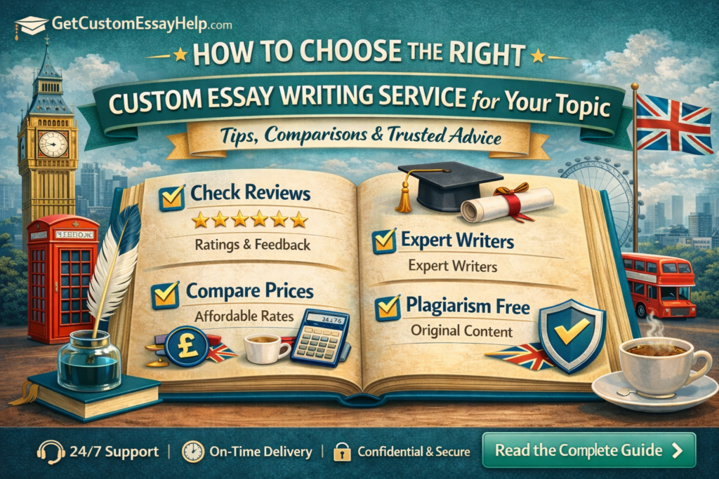 How to Choose the Right Custom Essay Writing Service for Your Topic