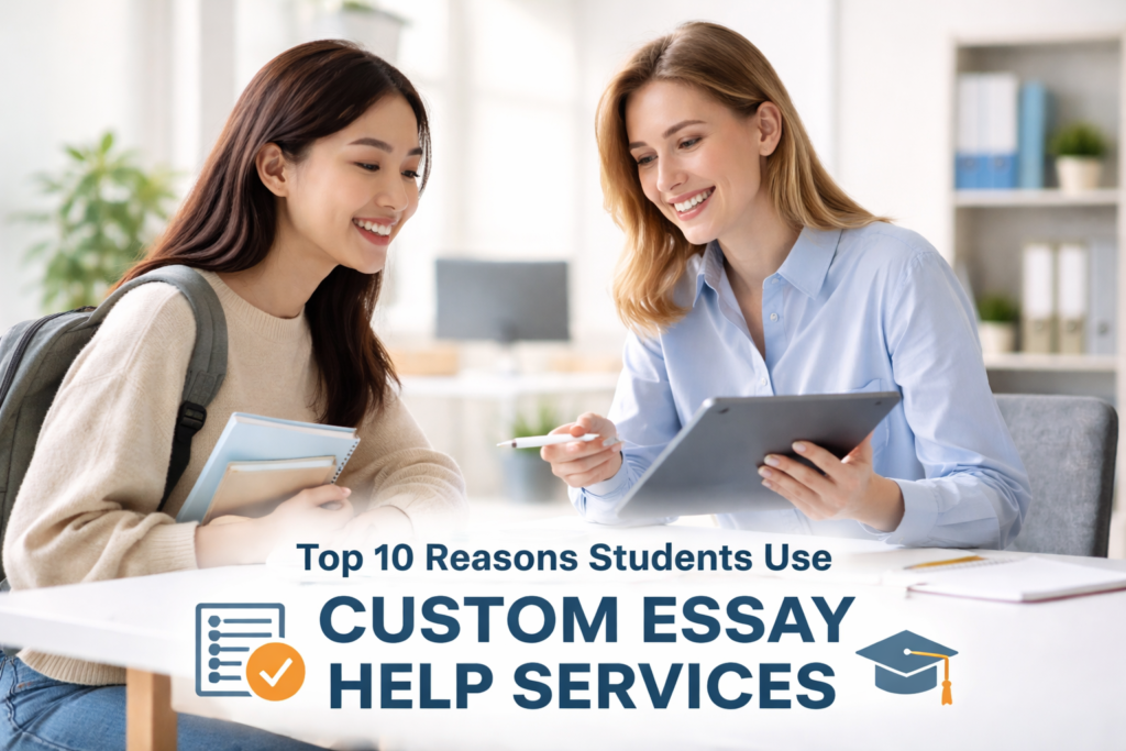 Top 10 Reasons Students Use Custom Essay Help Services Today